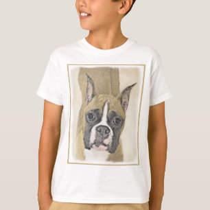 T-shirt Boxer Peinture - Cute Original Chien Art