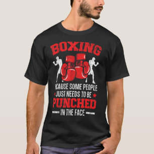 T-shirt Boxer professionnel Boxer Knockout Puncher Sparr