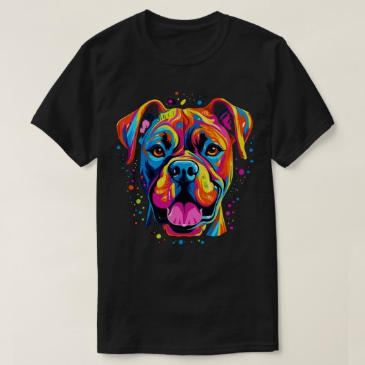 T-shirt Boxer souriant (Design devant)