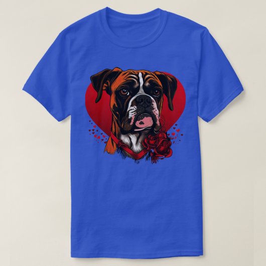 T-shirt Boxer valentines jour 3 (Design devant)