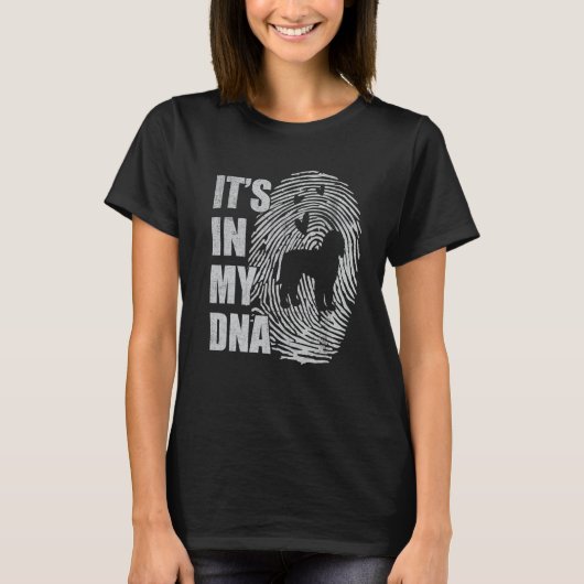 T-shirt Boxerdoodle ADN chien maman papa chien (Devant)