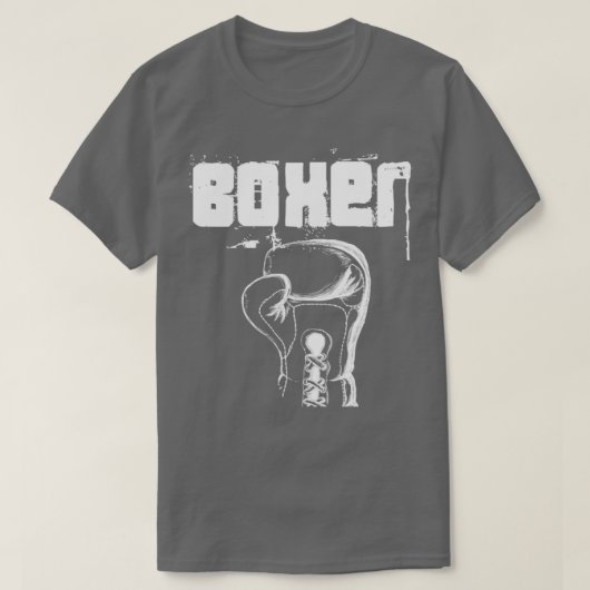 T-shirt boxeur (Design devant)
