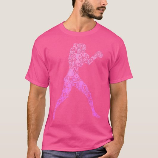 T-shirt Boxeur de boxe (Devant)
