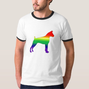 T-shirt Boxeur de gay pride