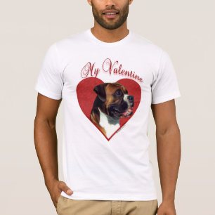 T-shirt Boxeur mon Valentine