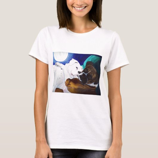 T-shirt Boxeurs éclatés (Devant)