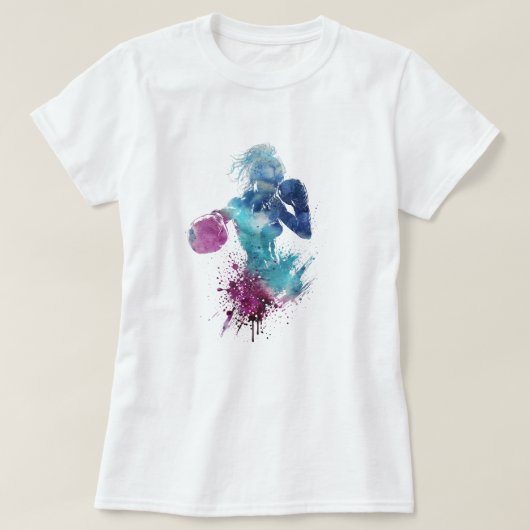 T-shirt Boxeuse (Design devant)