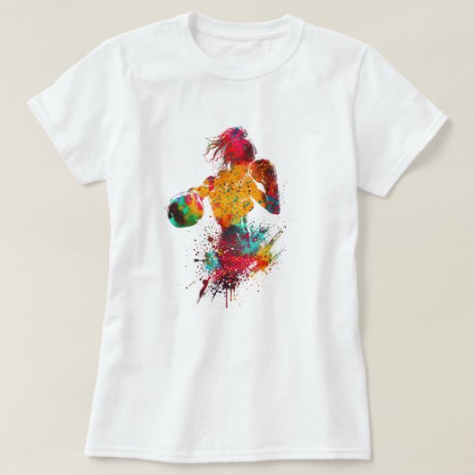 T-shirt Boxeuse (Design devant)