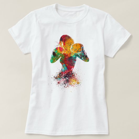 T-shirt Boxeuse (Design devant)