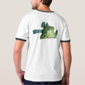 T-shirt Boxfish - Conception Abstraite - Découpé d'une pho (Dos)