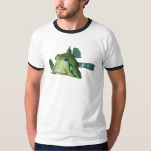 T-shirt Boxfish - Conception Abstraite - Découpé d'une pho