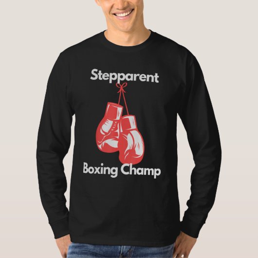 T-shirt Boxing Champ Stepparent Boxing Gloves Niece Day (Devant)