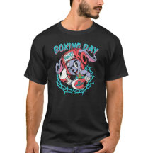 Boxing Day Mignon Combattant Dessin Animé Mode Str