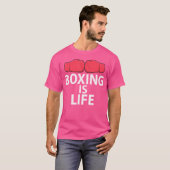T-shirt Boxing est Life Sport Boxer (Devant entier)