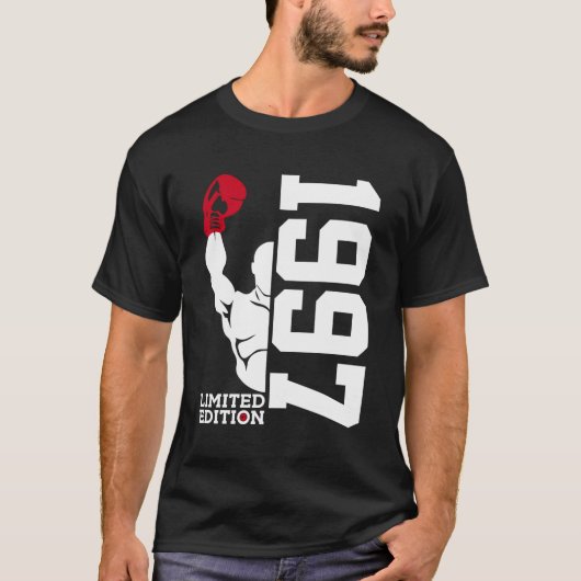 T-shirt Boxing Fight 1997 Boxer 26Th Boxes (Devant)