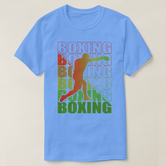 T-shirt Boxing Martial Arts Boxing Box Club Boxer 33 (Design devant)