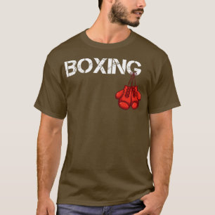 T-shirt Boxing pendaison gants cadeau pour boxer