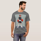 T-SHIRT BOXING POUR HOMMES (Devant entier)