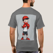 T-SHIRT BOXING POUR HOMMES (Dos)