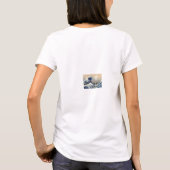 T-shirt Boxy de dessus de la culture des femmes (Dos)