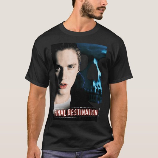 T-shirt Boxy final Alex Browning Destination (Devant)