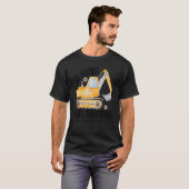 T-shirt Boy Big Brother Under Construction Estimated Date (Devant entier)