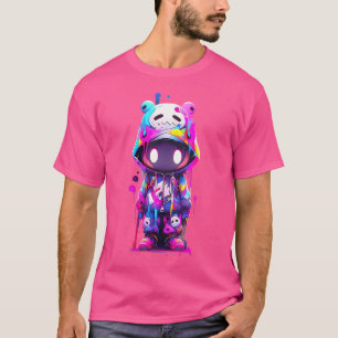 T-shirt Boy Cute Cartoon Alien Art Swag Ours Hip hop urbai