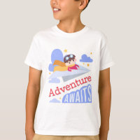 Boy Flying Paper Avion Aventure Attend