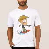 T-shirt Boy Wakeboard Fun Summer Sports nautiques (Devant)