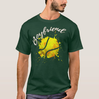 T-shirt Boyami de baseball coloré