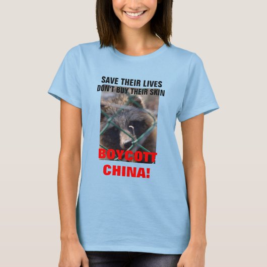 T-SHIRT BOYCOTT CHINE (Devant)
