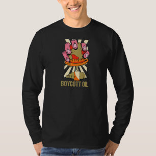 T-shirt Boycott du pétrole 3