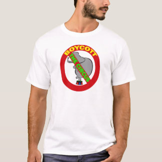 T-SHIRT BOYCOTTEZ LE CIRQUE