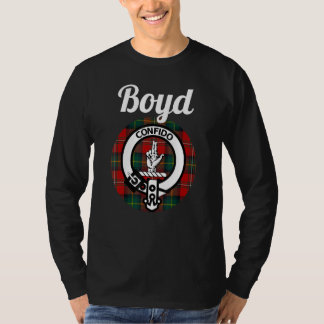 T-shirt Boyd Clan Nom Écossais Armoiries Tartan