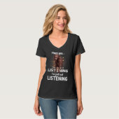 T-shirt Boykin Spaniel Chien Je T'Entends Pas Écouter (Devant entier)