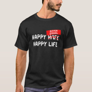 T-shirt Boykin Spaniel Chien race Happy Life Animal Friend