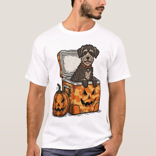 T-shirt Boykin Spaniel Halloween (Devant)