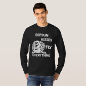 T-shirt Boykin Spaniel kisses fix everything  1 (Devant entier)