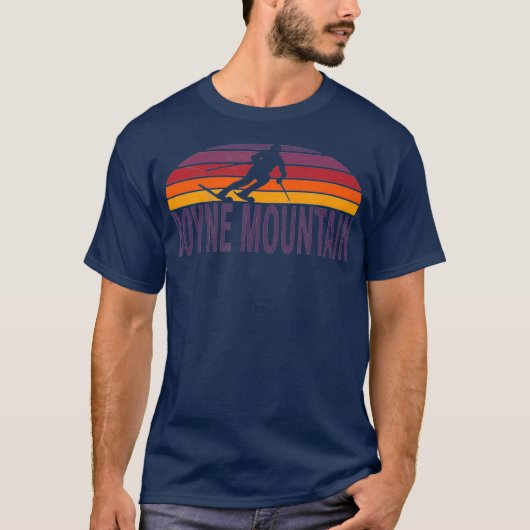 T-shirt Boyne Mountain Michigan Station de ski Snowboard (Devant)