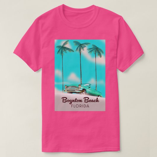 T-shirt Boynton Beach Floride (Design devant)