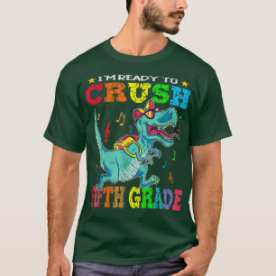 T-shirt Boys Back To School I'm Ready To Crush Kindergarte