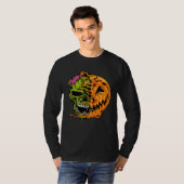 T-shirt Boys Halloween Pumpkin Skull Zombie (Devant entier)