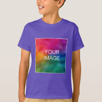 Boys Kids Tee - shirt Modèle Ajouter un texte imag