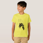 T-shirt Boys : L'amour du cheval (Devant entier)