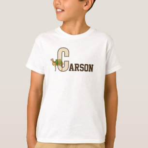 T-shirt Boys Nom personnalisé commencer avec C