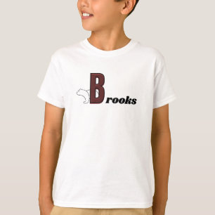 T-shirt Boys Nom personnalisé commencer par B