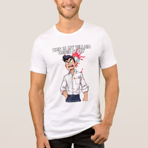 T-shirt – Boze Kantoormannetje Cartoon T-shirt