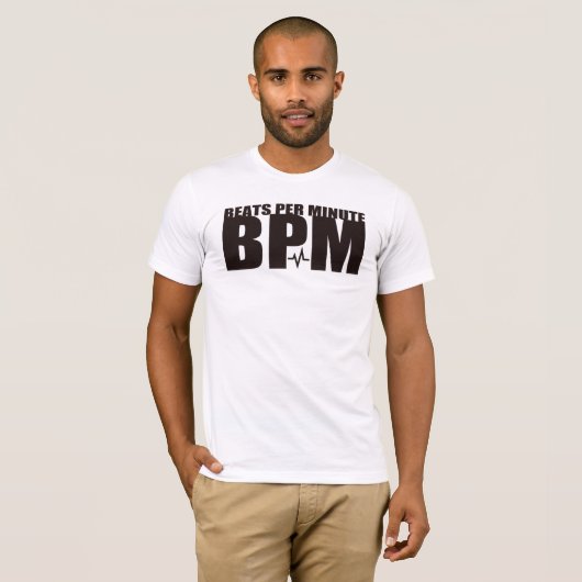 T-shirt BPM_Heart_Beat (Devant entier)