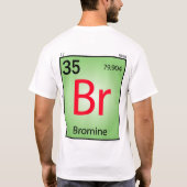 T-shirt (Br) d'élément de brome (Dos)
