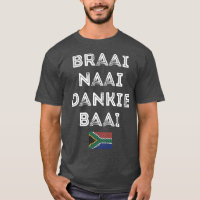 Braai Naai Dankie Baai Afrique du Sud Afrikaans